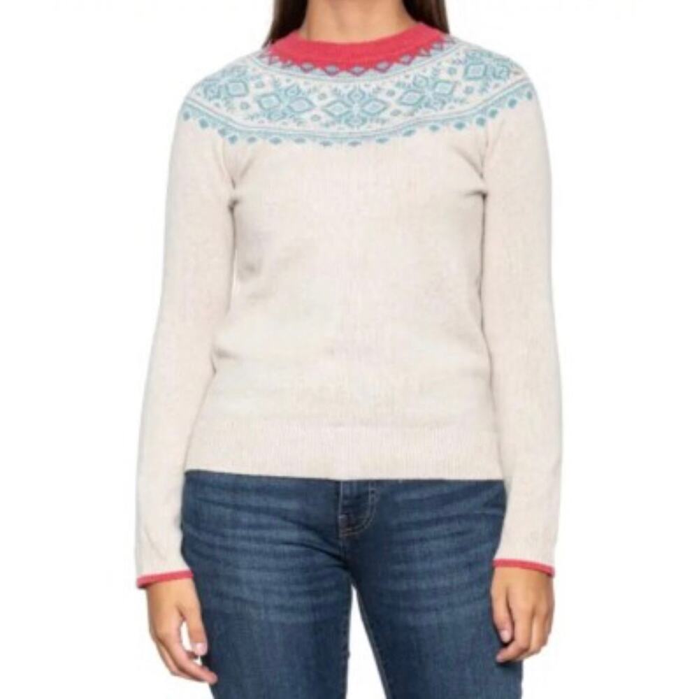Tabitha Webb Fair Isle Nordic Wool Blend Sweater - Picture 9 of 9